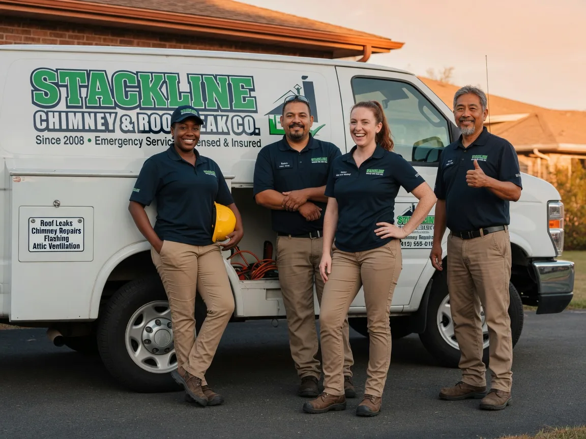 Chimney flashing repair company in Saranac, MI